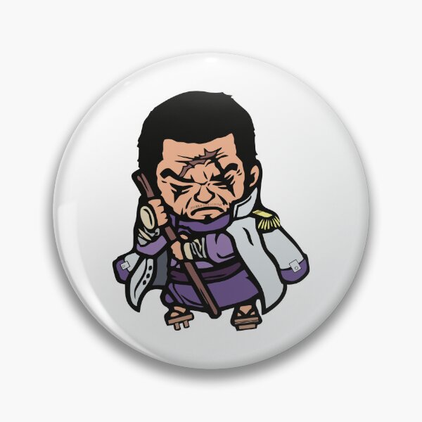 Item preview, admiral fujitora issho kawaii sticker onepiece designed and sold by Weelbein9.