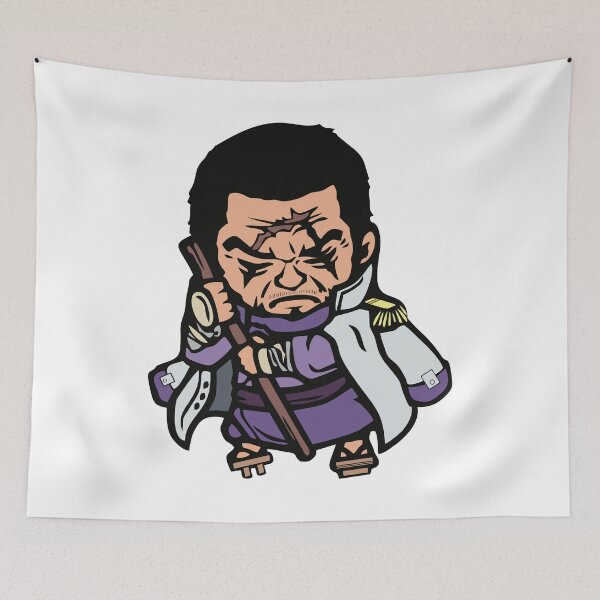 Item preview, admiral fujitora issho kawaii sticker onepiece designed and sold by Weelbein9.