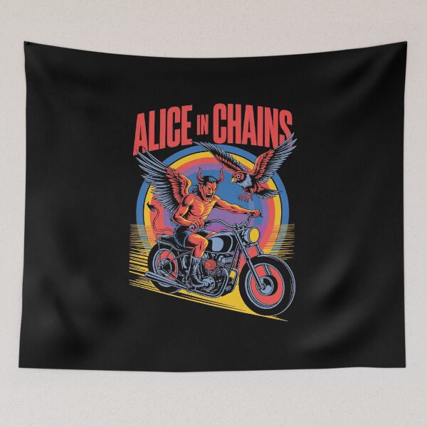 Item preview, Alice In Chains - Devil Motorcycle  designed and sold by Frankenastej.