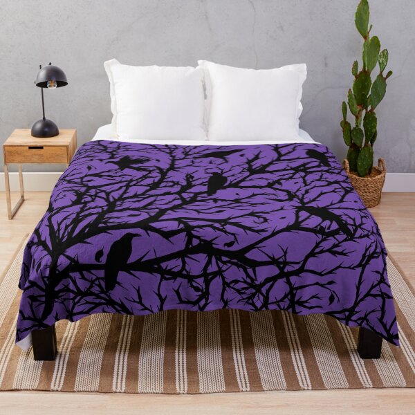 Item preview, Mystical Purple crow branch designed and sold by episodicDrawing.