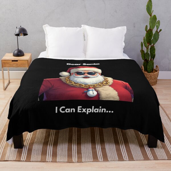 Item preview, Dear Santa I Can Explain – Funny Christmas Design designed and sold by LukWer.