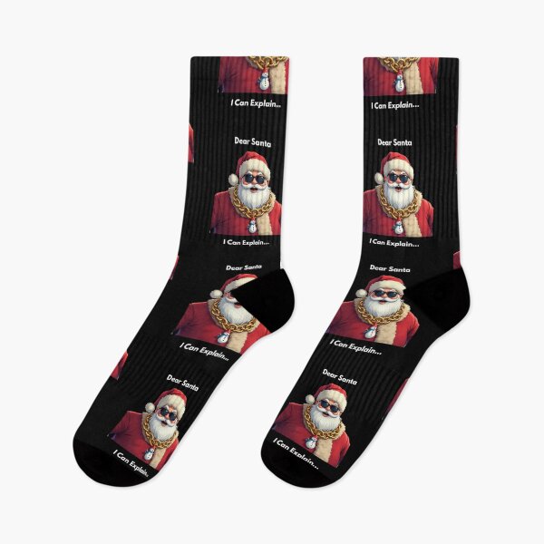 Item preview, Dear Santa I Can Explain – Funny Christmas Design designed and sold by LukWer.