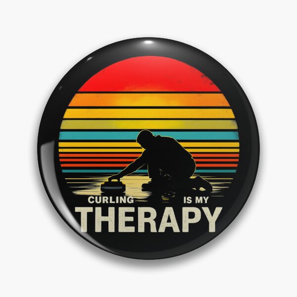 Item preview, Curling Is My Therapy designed and sold by CurlSport.