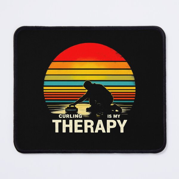 Item preview, Curling Is My Therapy designed and sold by CurlSport.