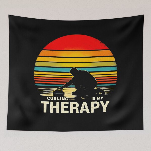Item preview, Curling Is My Therapy designed and sold by CurlSport.