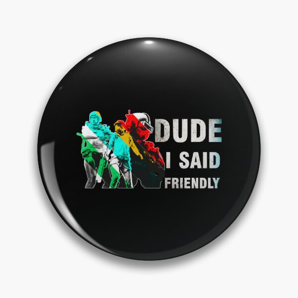 Item preview, Vintage Dude I Said Friendly Arc Raiders Robot Gamer  designed and sold by botarote.