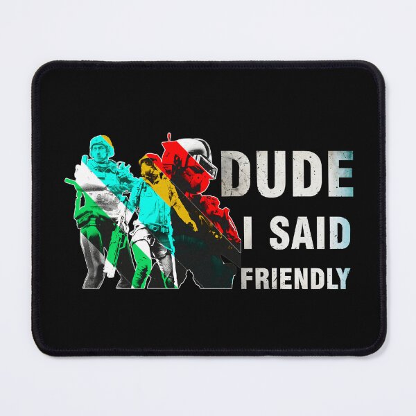 Item preview, Vintage Dude I Said Friendly Arc Raiders Robot Gamer designed and sold by botarote.