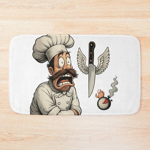 Item preview, chef with heart eyes – Distracted by Knives designed and sold by w66aboo.