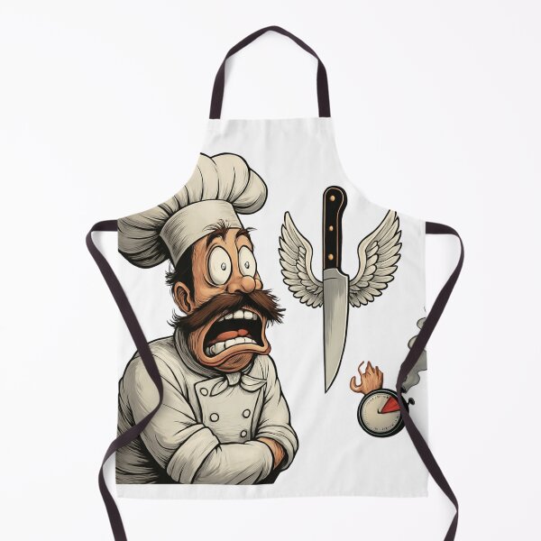 Item preview, chef with heart eyes – Distracted by Knives designed and sold by w66aboo.