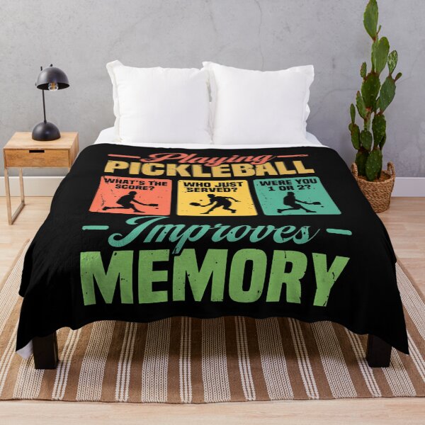 Item preview, Playing Pickleball Improves Memory Pickle Ball Kid designed and sold by KelseyYasuko.