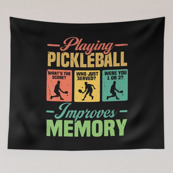 Item preview, Playing Pickleball Improves Memory Pickle Ball Kid designed and sold by KelseyYasuko.