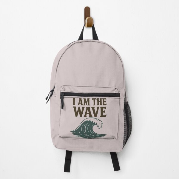 Item preview, I Am The Wave – Distorted Typography Streetwear Design designed and sold by The Melanic.