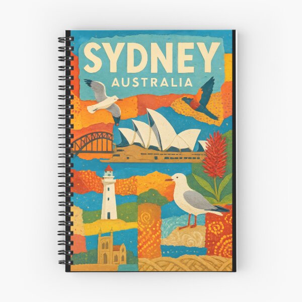 Item preview, Sydney Culture Collage Travel Poster - Opera House Tiles designed and sold by Cosmopolis.