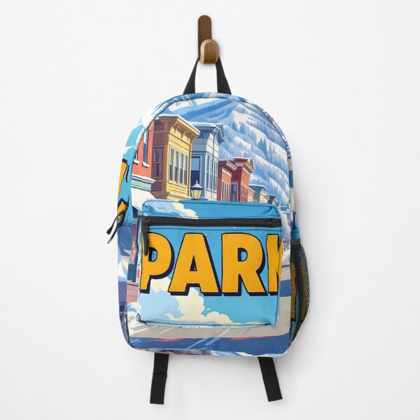 Item preview, Park City, Utah, USA: Vintage-Style Painterly Travel Poster designed and sold by LSVart.