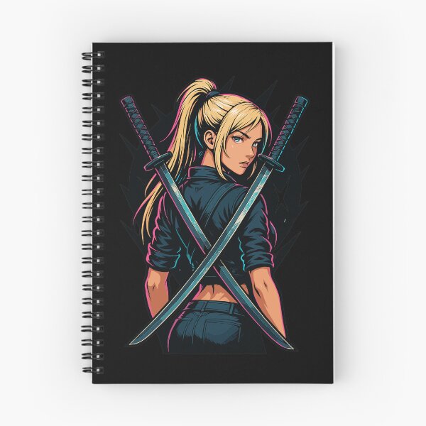 Item preview, Warrior Woman Dual Katanas Pose designed and sold by Svenniibee.