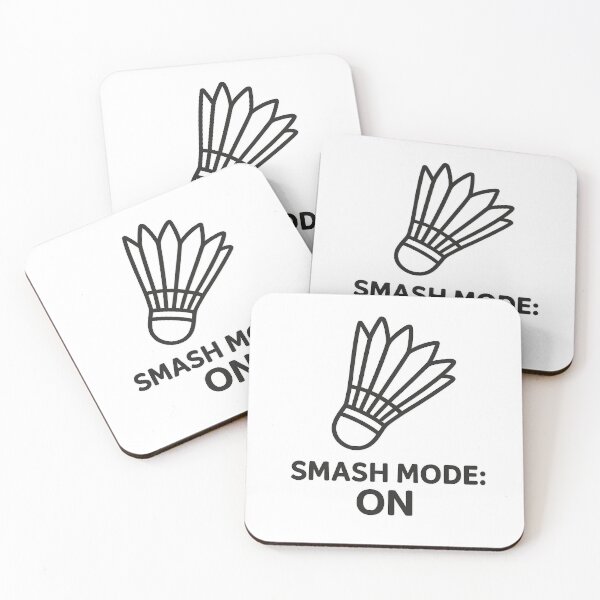 Item preview, Badminton Smash Mode ON designed and sold by techy-rrr.