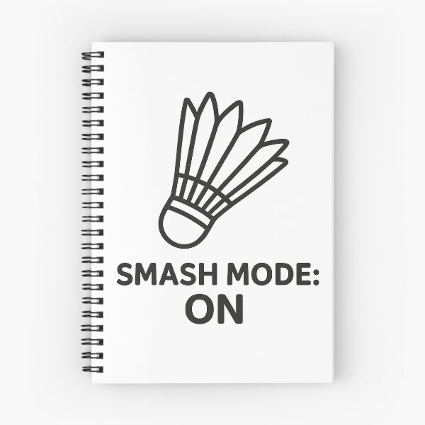Item preview, Badminton Smash Mode ON designed and sold by techy-rrr.