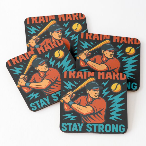Item preview, Baseball Train Hard Motivation Sport Training designed and sold by Svenniibee.