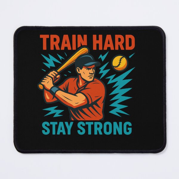 Item preview, Baseball Train Hard Motivation Sport Training designed and sold by Svenniibee.