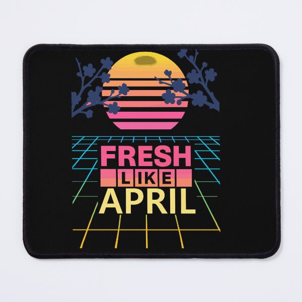 Item preview, Fresh Like April Retro Sunset Spring Vibes designed and sold by Svenniibee.
