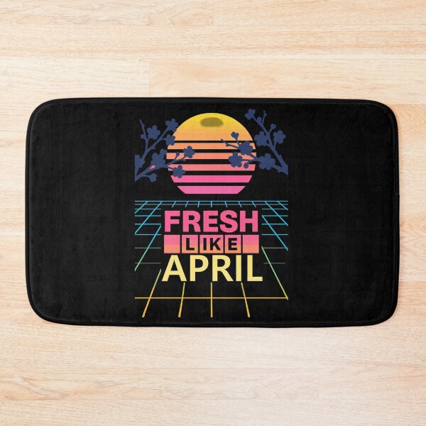 Item preview, Fresh Like April Retro Sunset Spring Vibes designed and sold by Svenniibee.