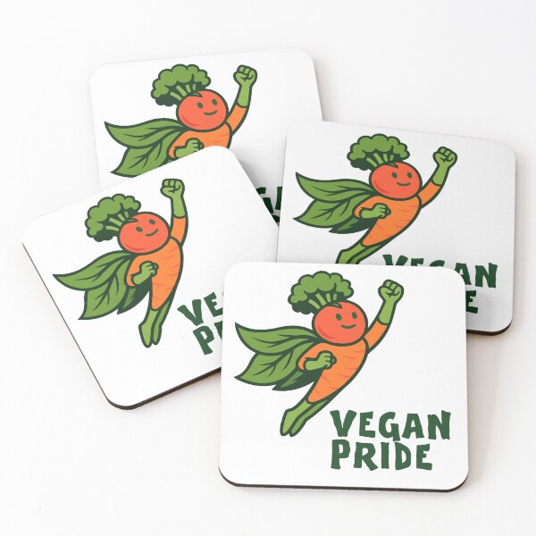 Item preview, Carrot Hero Vegan Pride designed and sold by ArtEmotionsImages.
