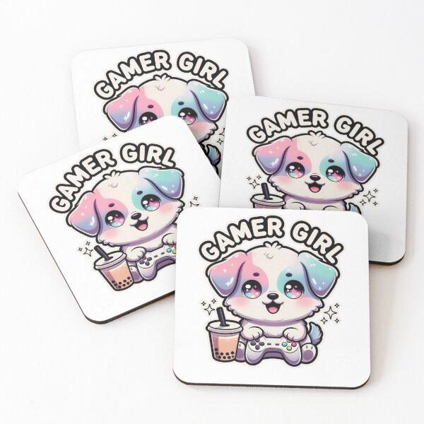 Item preview, Gamer Girl Dog Mode On – Cute Puppy Gaming designed and sold by GrumpySableye.