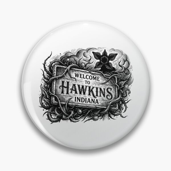 Artikelvorschau, Willkommen in Hawkins, Indiana entworfen und verkauft von alimyatmn.