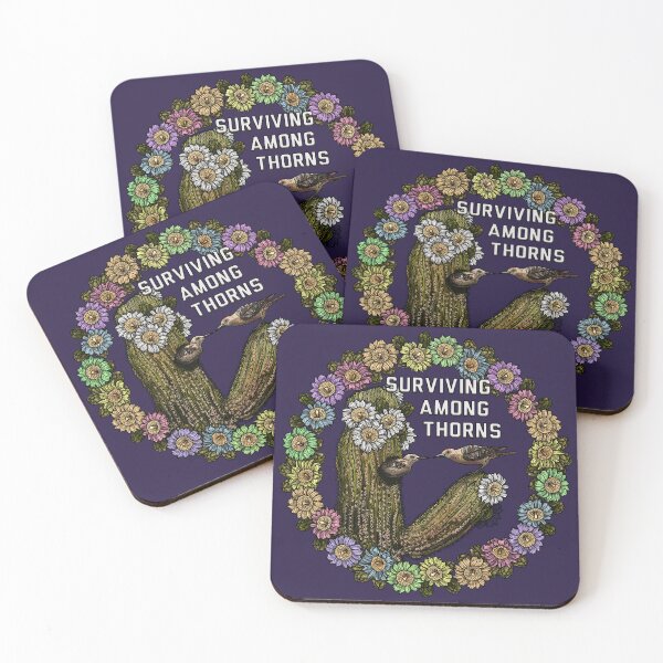 Item preview, Rainbow Surviving Among Thorns designed and sold by Art by Veya.