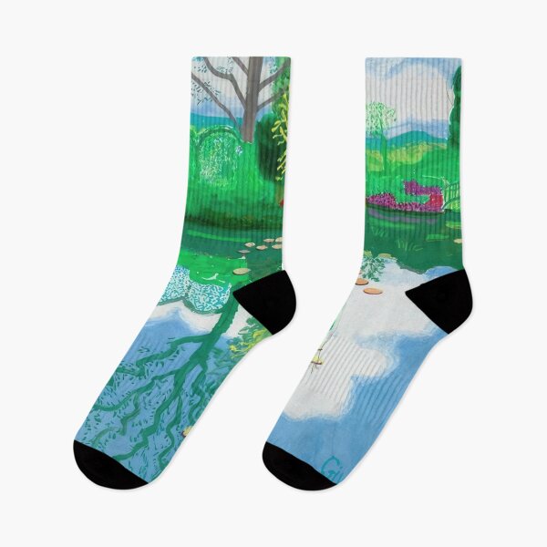 Item preview, David Hockney abstract, David Hockney art, David Hockney artist, David Hockney artwork, David Hockney beach, David Hockney blue, David Hockney brushstrokes, David Hockney canvas designed and sold by EmmieHart.