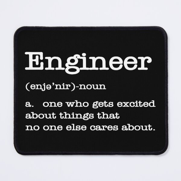 Item preview, Mens Engineer Definition Funny Sarcastic Science designed and sold by ScienceCorner.