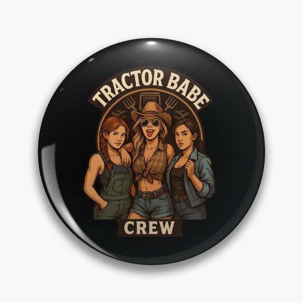 Artikelvorschau, Tractor Babe Crew Frauen Landwirtinnen Stolz entworfen und verkauft von Svenniibee.