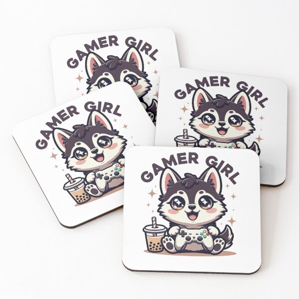 Item preview, Dog Lover Gamer Girl – Adorable Puppy Gaming Vibes designed and sold by GrumpySableye.