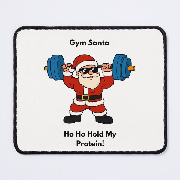 Item preview, Gym Santa – Funny Fitness Christmas Design designed and sold by LukWer.