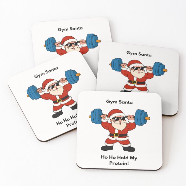 Item preview, Gym Santa – Funny Fitness Christmas Design designed and sold by LukWer.