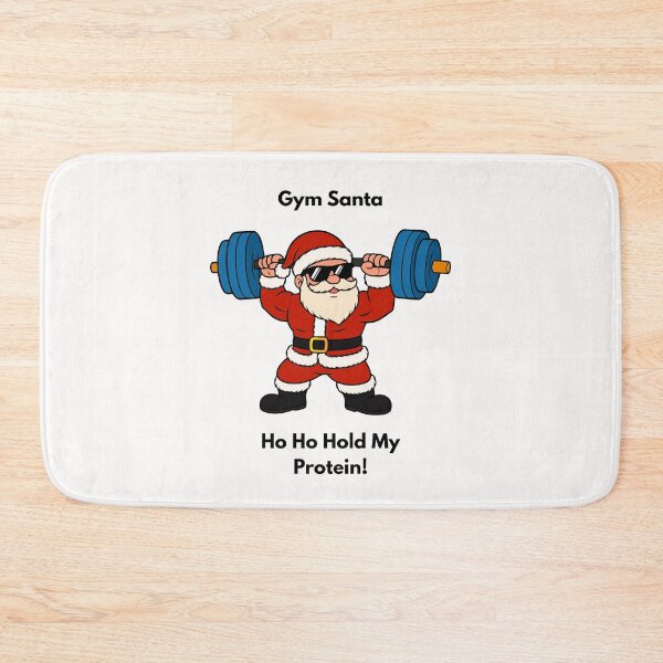 Item preview, Gym Santa – Funny Fitness Christmas Design designed and sold by LukWer.