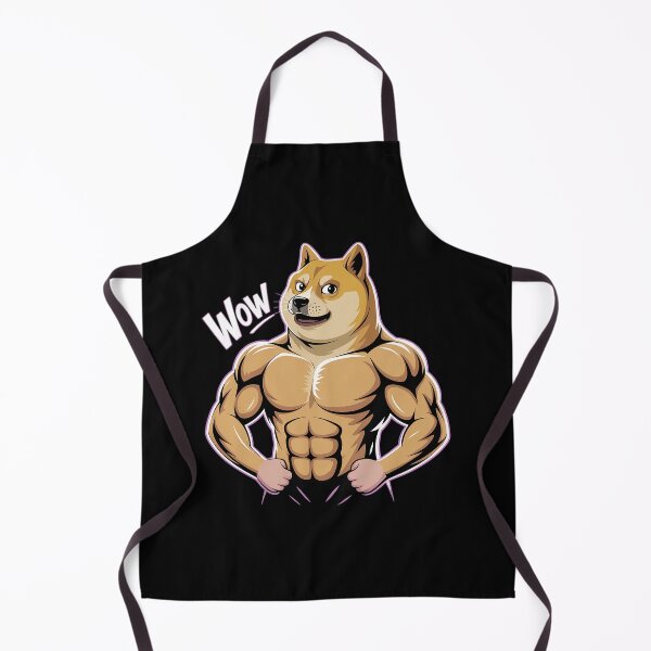 Item preview, Swole Dog Muscle Cheems Shiba Inu Ironic Dog Meme designed and sold by TijanaARTSt88.