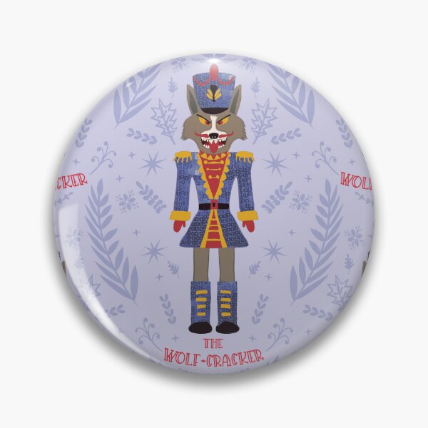 Item preview, THE WOLF-CRACKER, A CHRISTMAS STORY, light blue designed and sold by WONDERPRINTVALLEY.