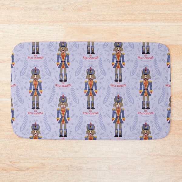 Item preview, THE WOLF-CRACKER, A CHRISTMAS STORY, light blue designed and sold by WONDERPRINTVALLEY.