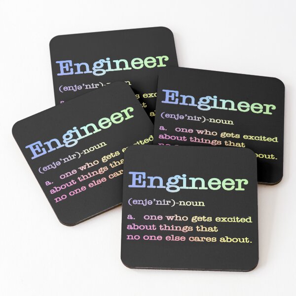 Item preview, Mens Engineer Definition Funny Sarcastic Science designed and sold by ScienceCorner.