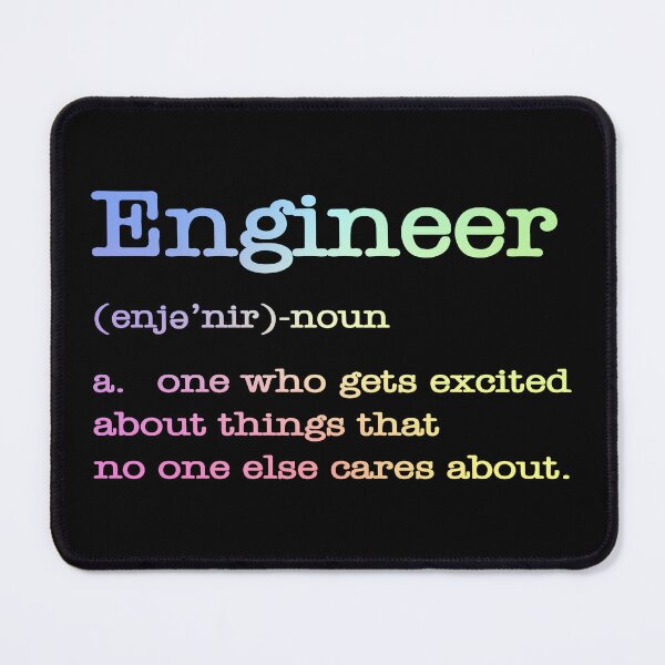 Item preview, Mens Engineer Definition Funny Sarcastic Science designed and sold by ScienceCorner.