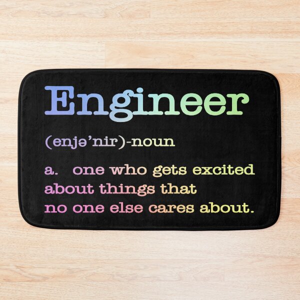 Item preview, Mens Engineer Definition Funny Sarcastic Science designed and sold by ScienceCorner.