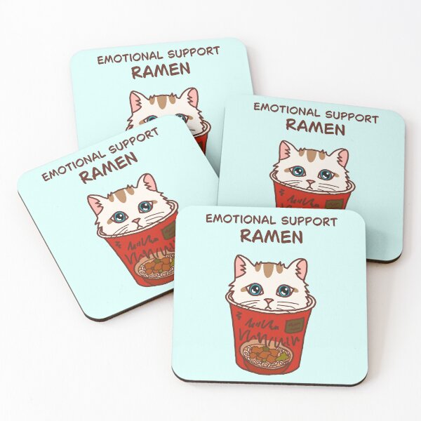 Item preview, Emotional Support Ramen designed and sold by Lyssael-art.