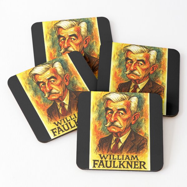 Item preview, William Faulkner Literary Legend Caricature designed and sold by Sarcastic designs.