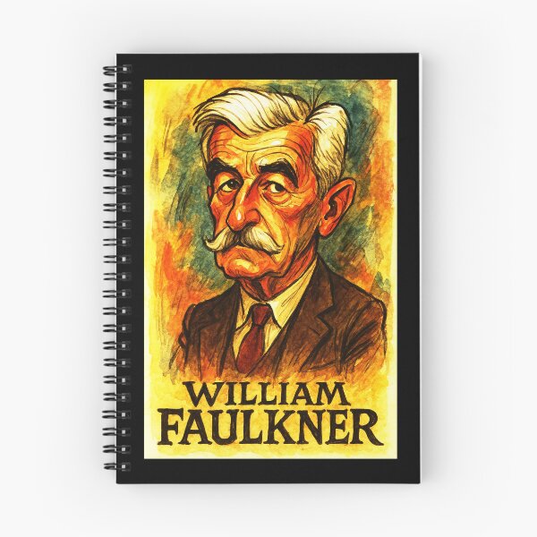 Item preview, William Faulkner Literary Legend Caricature designed and sold by Sarcastic designs.