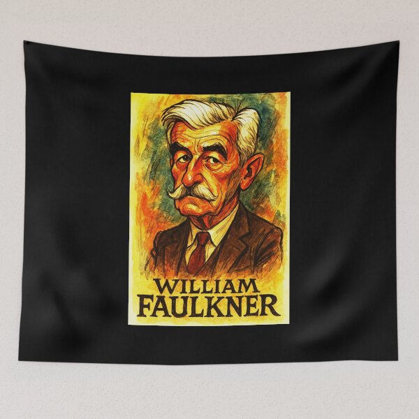 Item preview, William Faulkner Literary Legend Caricature designed and sold by Sarcastic designs.