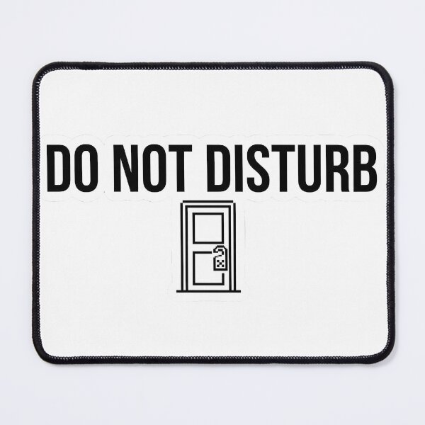 Item preview, DO NOT DISTURB designed and sold by Strip to Stick.