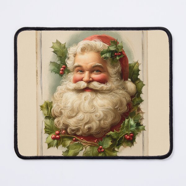 Item preview, Vintage Santa Claus Christmas card designed and sold by PetsArt.