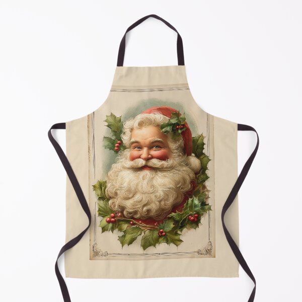 Item preview, Vintage Santa Claus Christmas card designed and sold by PetsArt.