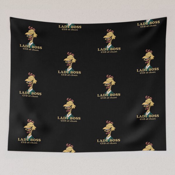 Item preview, Lady Boss – CEO of Chaos Funny Chicken Gift designed and sold by FMproject.